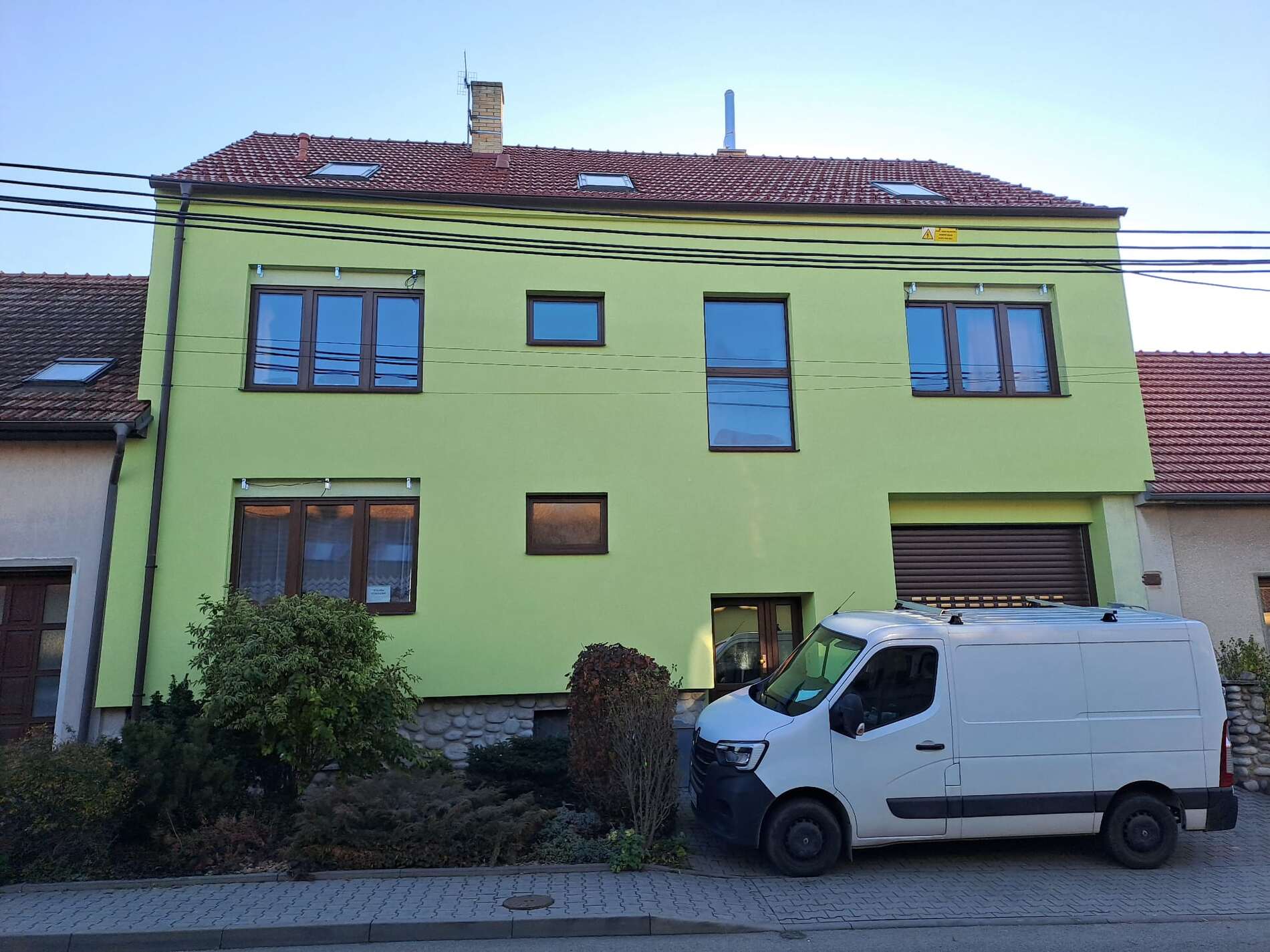 Zateplení střechy a fasády RD Jiříkovice